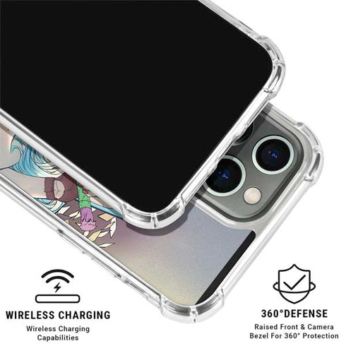 DC Comics Harley Quinn Action Pose iPhone 16 Pro Clear Case